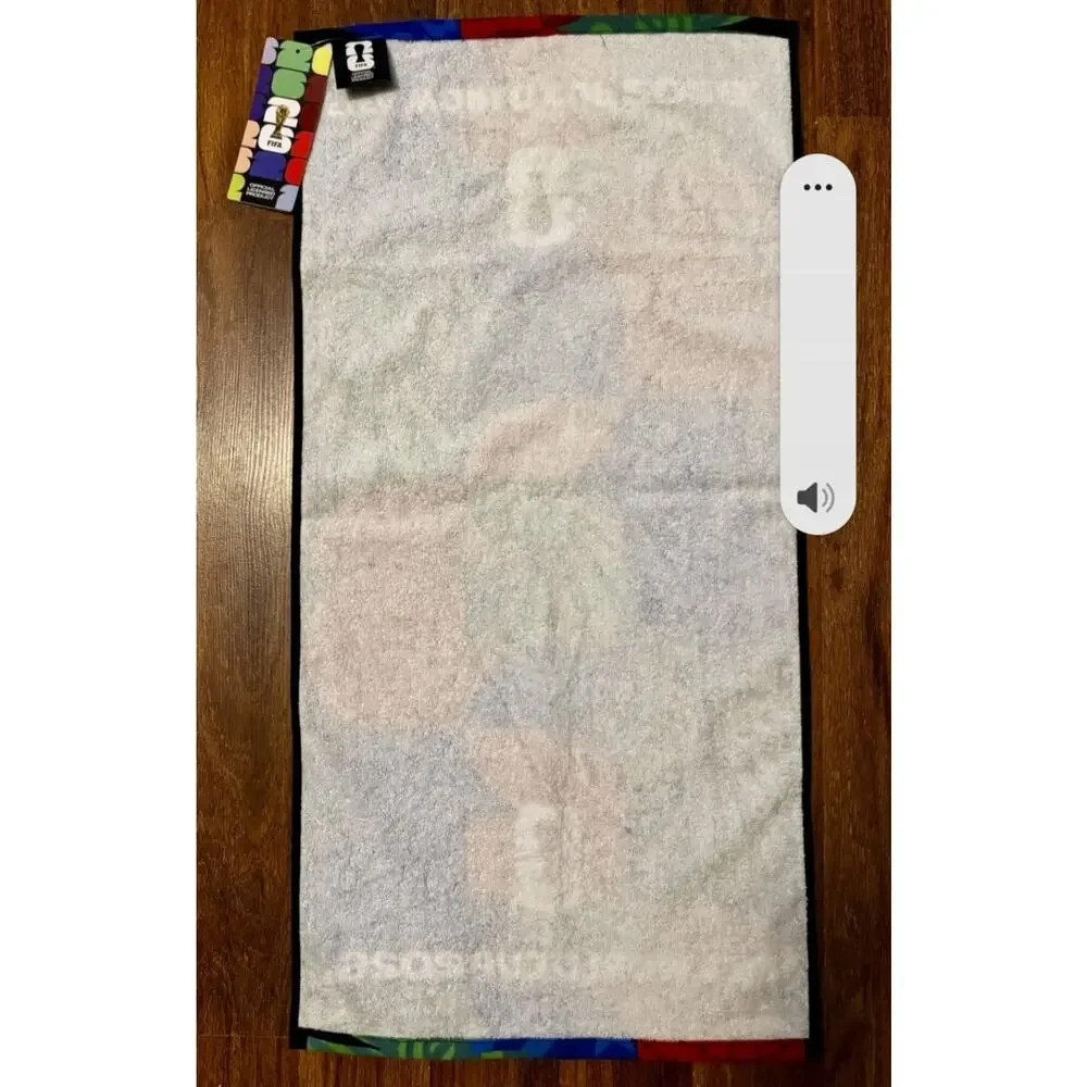 Fifa World Cup 2026 Official Soccer Hand Towel Licensed FIFA New With Tags